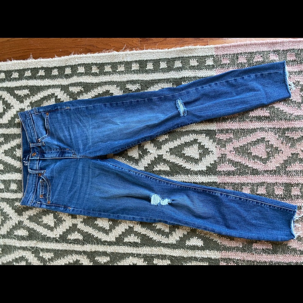 Gap Distressed Legging Denim